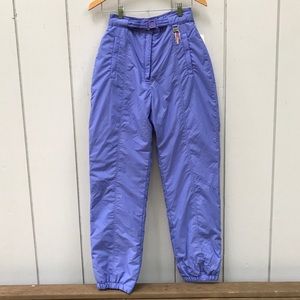 NWT Vintage ⛷ Inside Edge ⛷ Insulated Thermaloft High-Rise Ski Pants